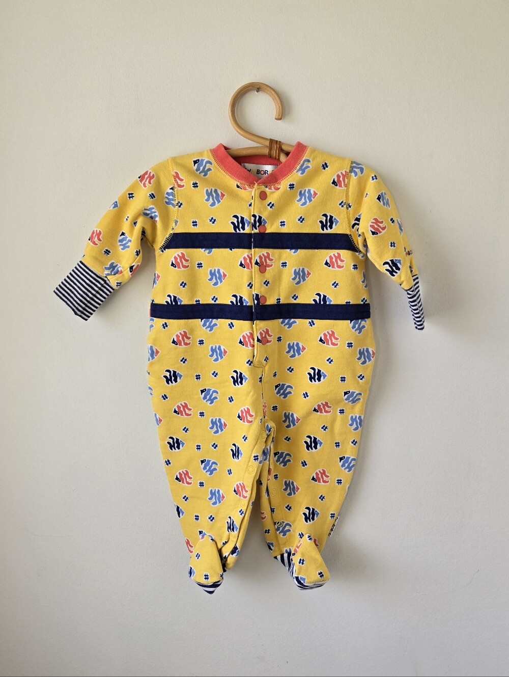 Vintage Rainbow Gymboree Footie